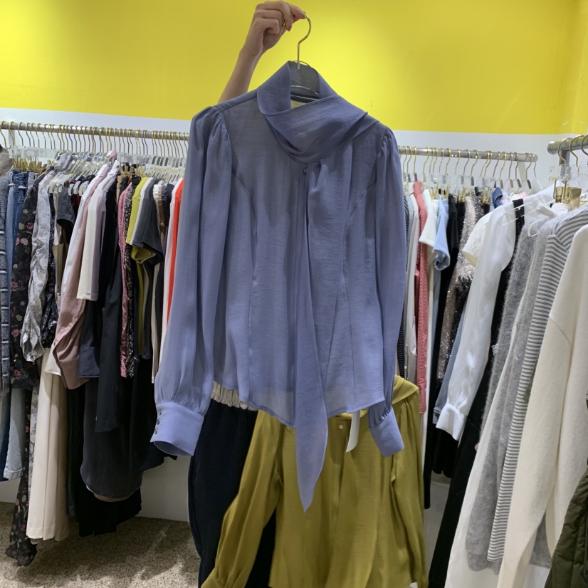 LE MASTERPLACE東大門㊣直郵女士新款時尚職業人氣襯衫蕾絲衫Le masterpiece襯衫/蕾絲衫圖色3