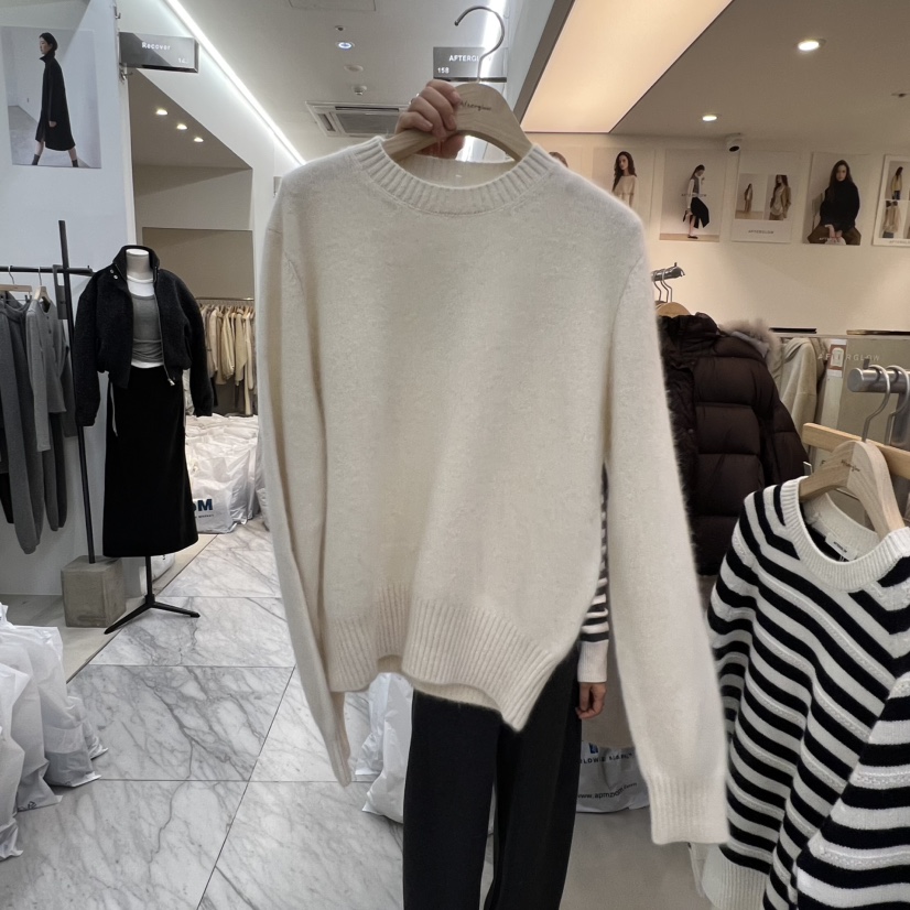 AFTERGLOW韓國直郵㊣女裝新款休閑25秋冬人氣時尚推薦針織衫AFTERGLOW針織衫圖色1