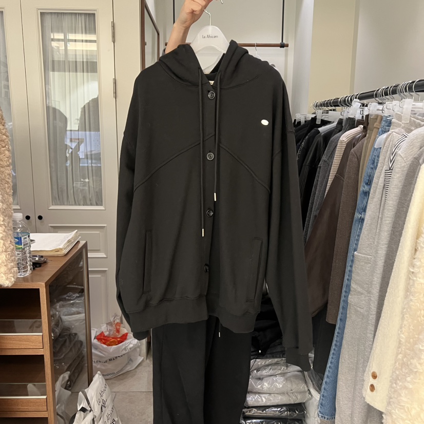 LE AHICON東大門㊣直郵女士新品時尚人氣休閑真品夾克加絨Le Ahicon夾克圖色1