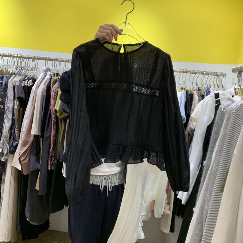 LE MASTERPLACE韓國代購㊣女士新品職業時尚推薦襯衫蕾絲衫Le masterpiece襯衫/蕾絲衫圖色2