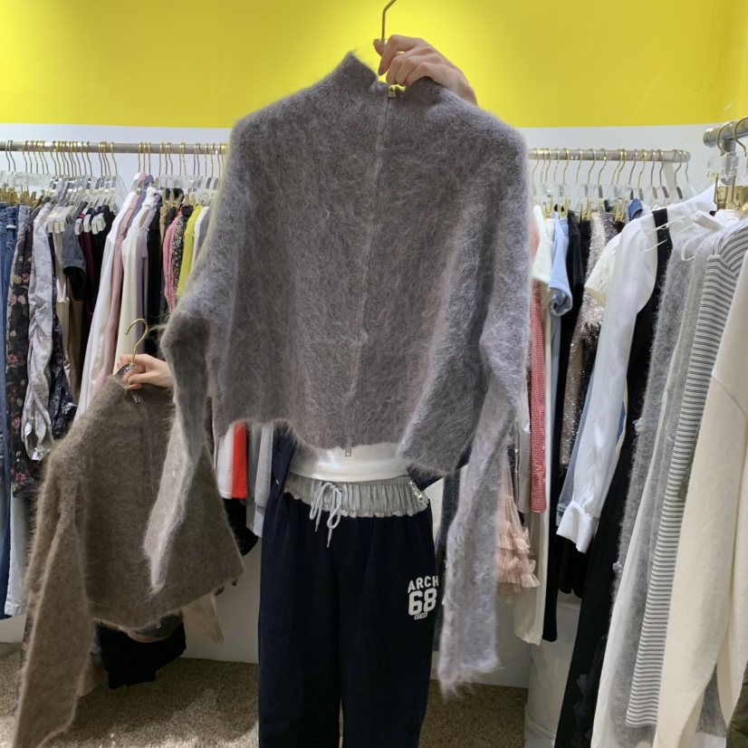 LE MASTERPLACE韓國代購㊣女裝新款真品職業休閑推薦毛衣絲綢Le masterpiece毛衣圖色2