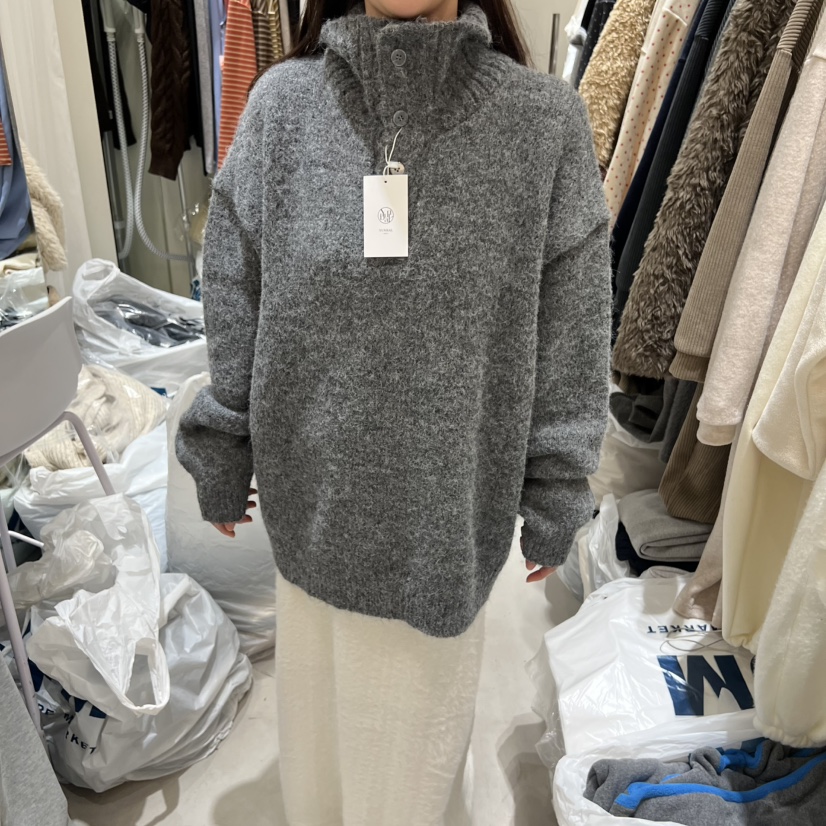 YUNBAL韓國直郵㊣女裝新款真品休閑人氣職業推薦25秋冬毛衣羊毛YUNBAL毛衣圖色1