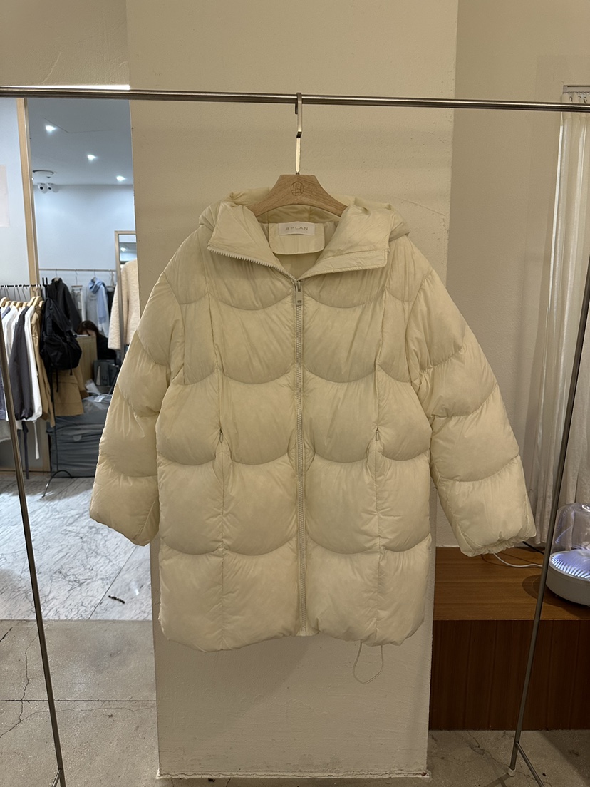 BPLAN東大門㊣代購女裝新款人氣熱賣25秋冬短款羽絨服連帽衫長款BPLAN短款羽絨服圖色1