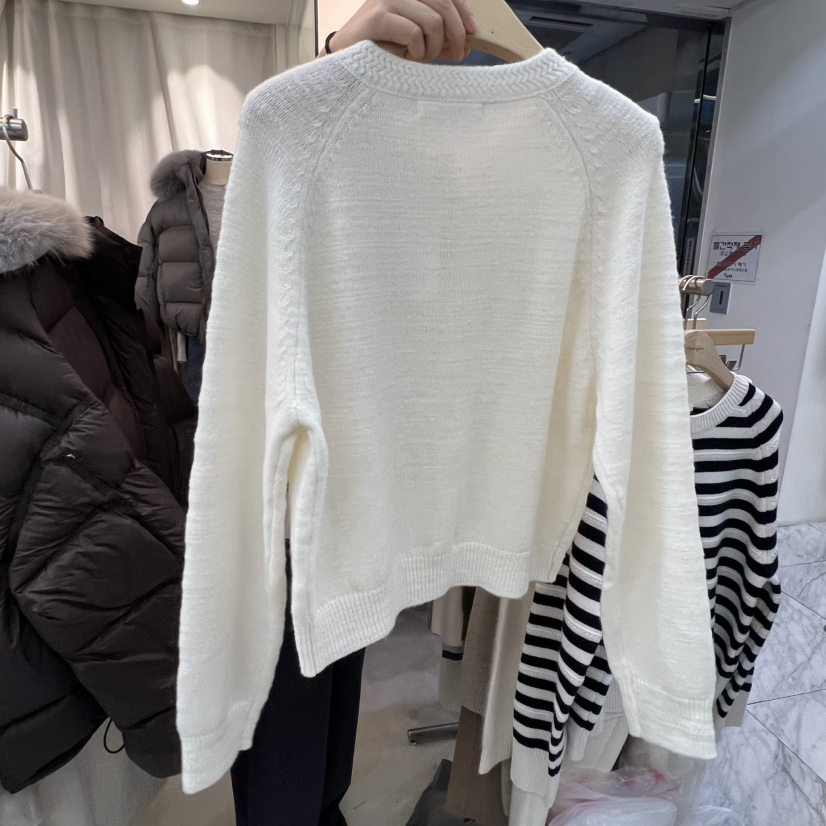 AFTERGLOW韓國直郵㊣女裝新品25秋冬熱賣真品休閑針織衫羊毛衫AFTERGLOW針織衫