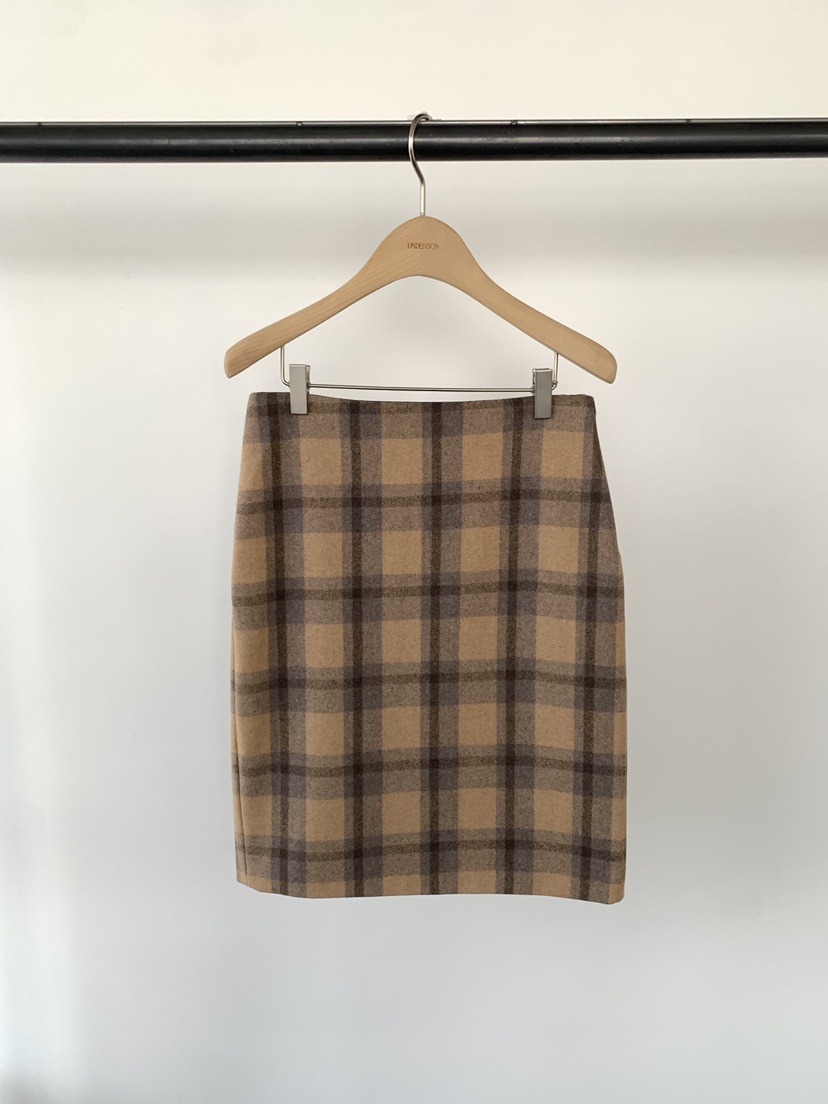 UNDERSON韓國代購㊣女士新款時尚推薦人氣熱賣半身裙中短裙UNDERSON半身裙/中短裙圖色1