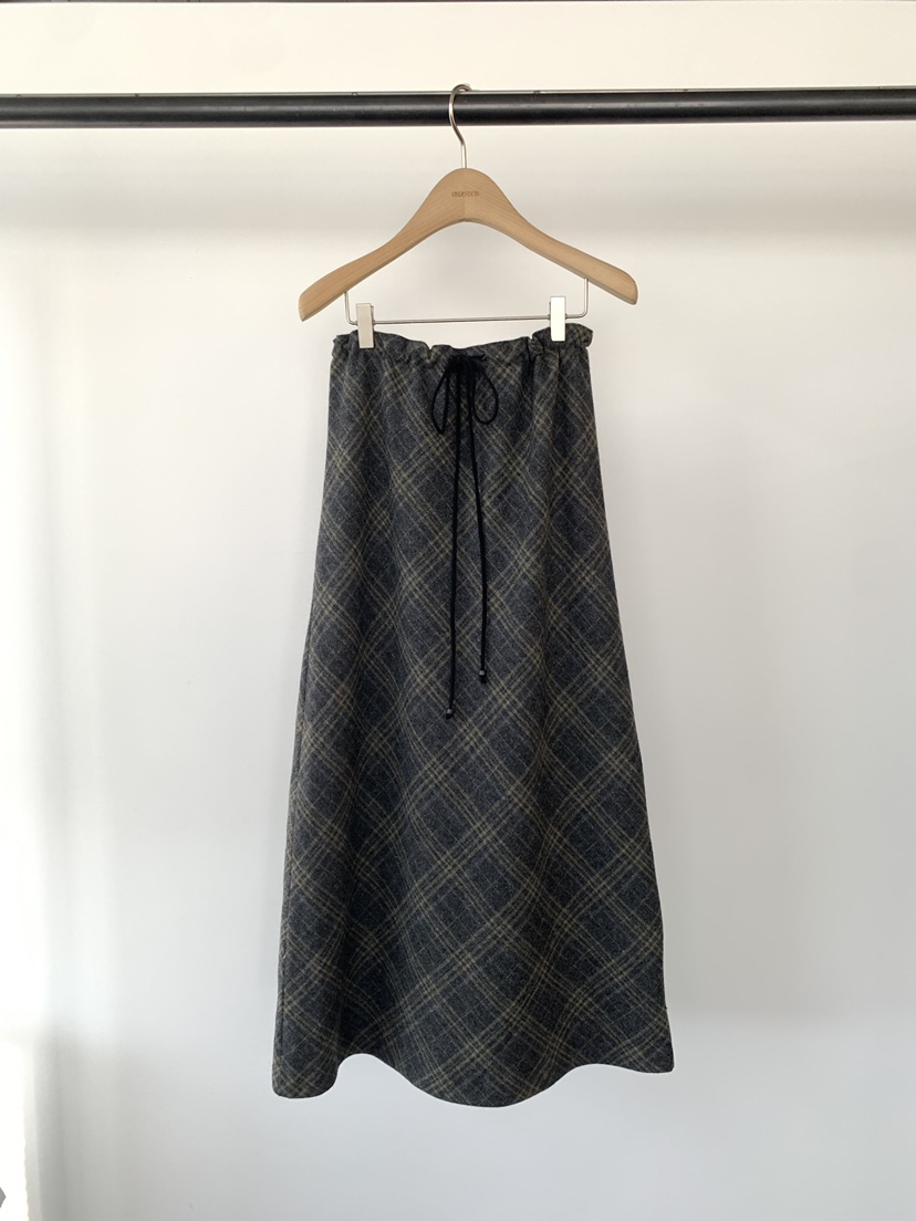 UNDERSON韓國代購㊣女士新品熱賣25秋冬職業休閑人氣真品長裙UNDERSON長裙圖色1