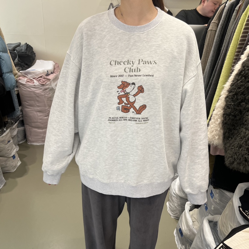 ARE韓國直郵㊣女裝新款職業人氣時尚推薦熱賣真品休閑25秋冬衛衣ARE YOU/ARE衛衣圖色1