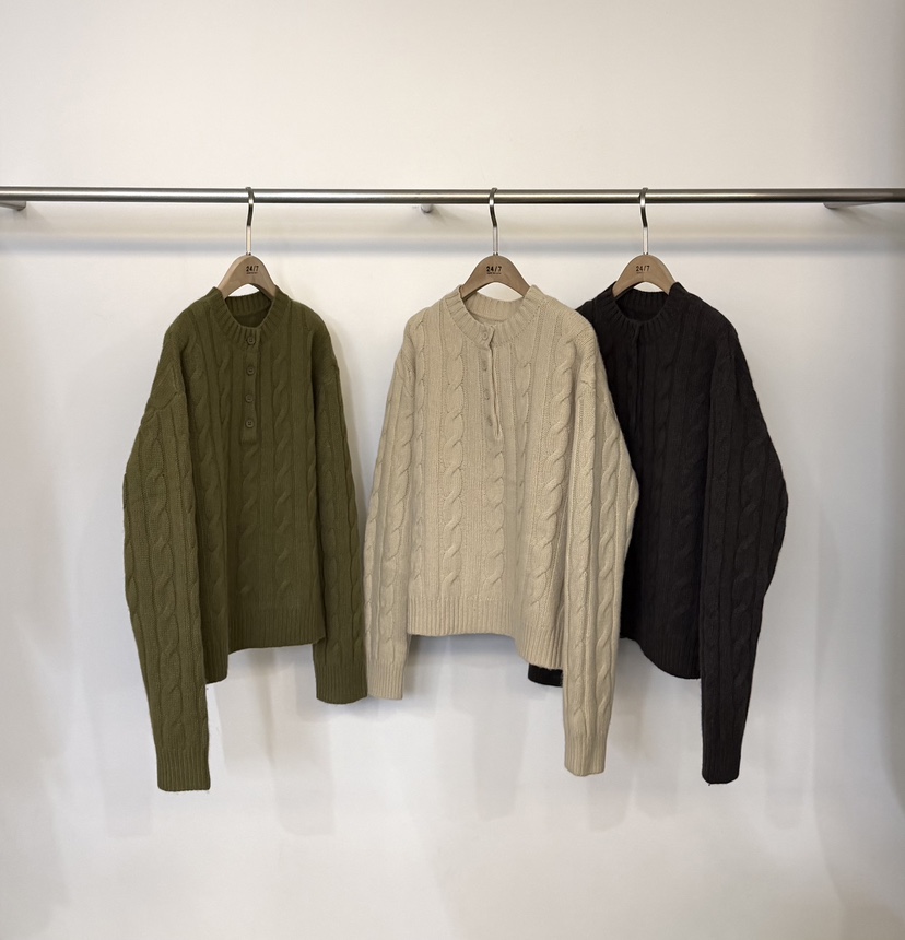 TWENTY FOUR SEVEN24-7東大門㊣直郵女裝新款職業針織衫TEWNTY FOUR SEVEN24-7針織衫