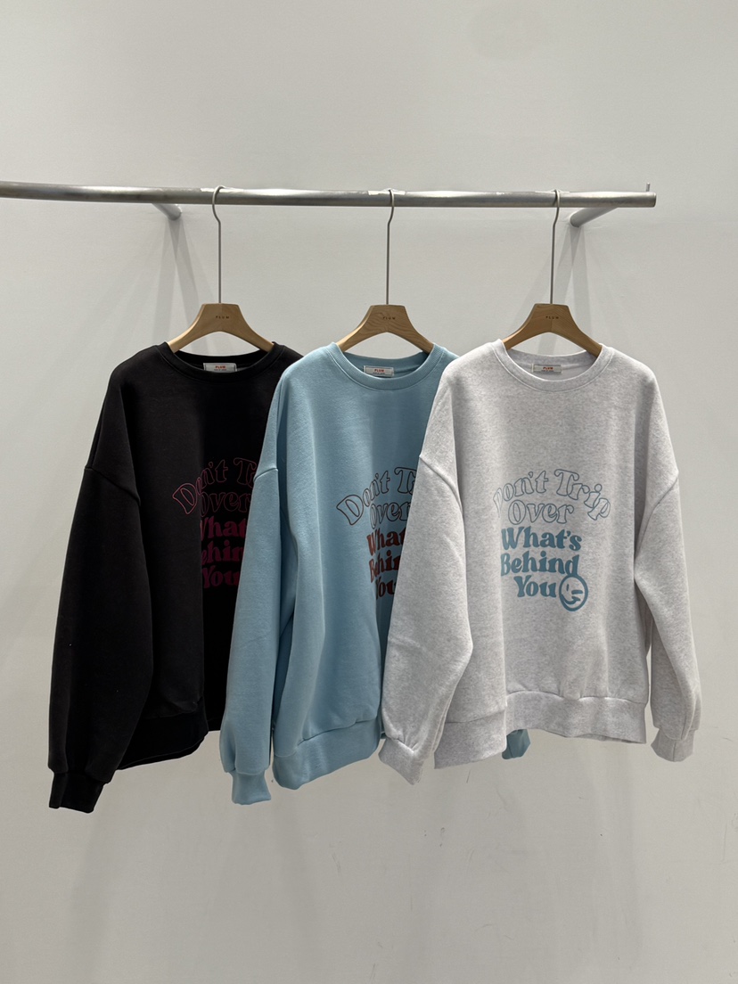 PLUM-q韓國代購㊣女士新款休閑人氣職業時尚真品推薦25秋冬衛衣PLUM衛衣