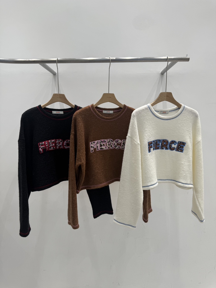 PLUM-q東大門㊣代購女士新品熱賣真品推薦職業人氣25秋冬針織衫PLUM針織衫