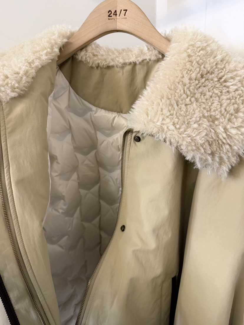 TWENTY FOUR SEVEN24-7東大門㊣直郵女裝新款25秋冬短款羽絨服填充鴨絨TEWNTY FOUR SEVEN24-7短款羽絨服