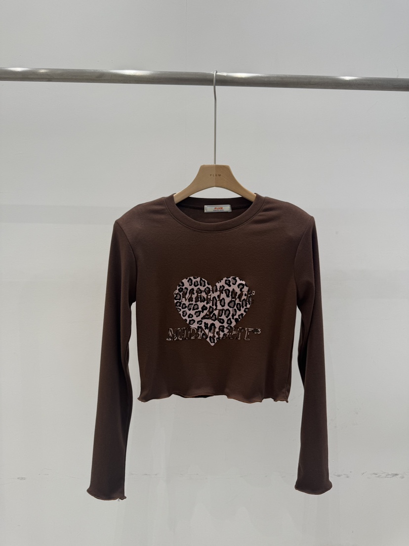 PLUM-q東大門㊣實拍女士新款人氣職業時尚真品休閑長袖T恤PLUM長袖T恤圖色2