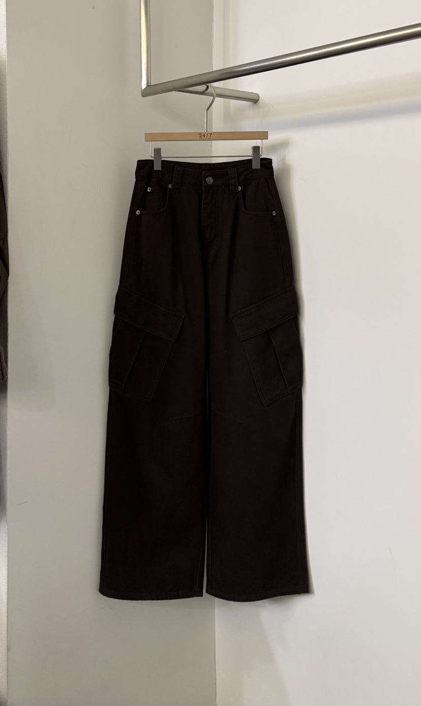 TWENTY FOUR SEVEN24-7韓國直郵㊣女裝新款推薦人氣休閑褲TEWNTY FOUR SEVEN24-7休閑褲圖色2黑色