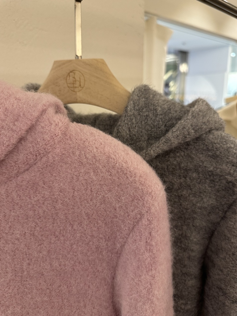 BPLAN韓國代購㊣女士新品熱賣人氣時尚休閑25秋冬夾克連帽拉鏈衫BPLAN夾克