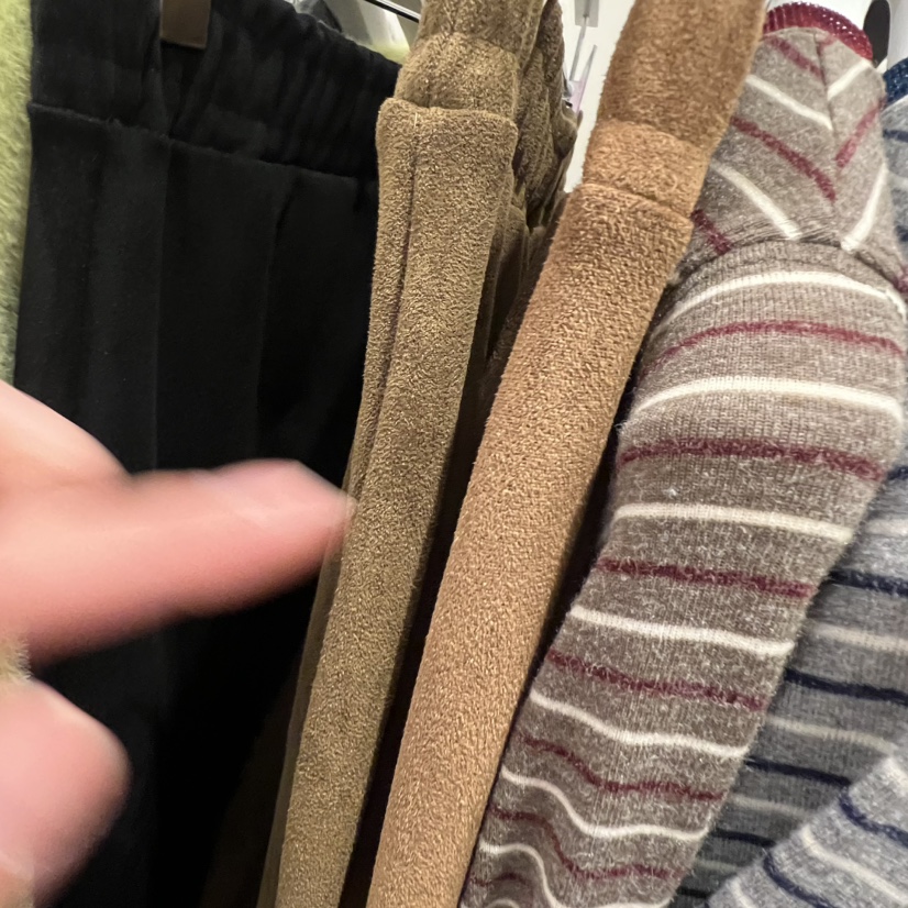 ARE東大門㊣直郵女裝新款真品時尚熱賣25秋冬休閑長裙絨面革ARE YOU/ARE長裙