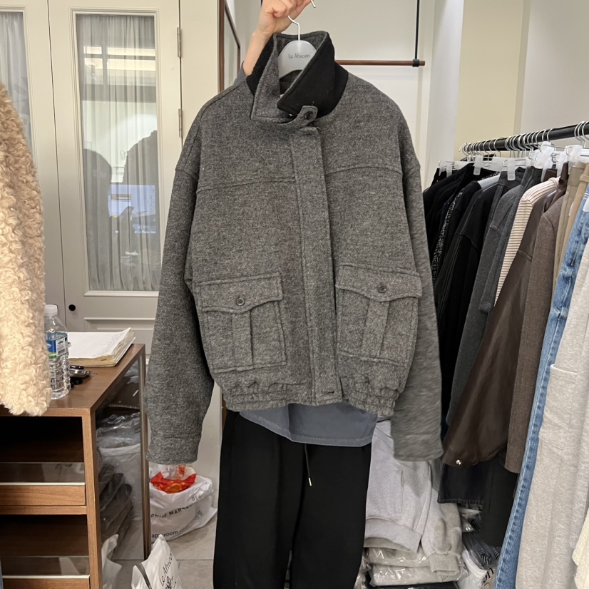 LE AHICON東大門㊣實拍女士新款真品時尚休閑職業25秋冬夾克Le Ahicon夾克圖色1