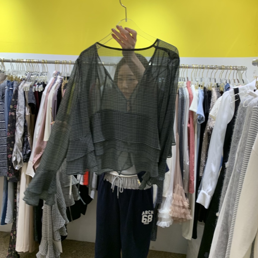 LE MASTERPLACE東大門㊣直郵女裝新品人氣職業25秋冬襯衫蕾絲衫Le masterpiece襯衫/蕾絲衫