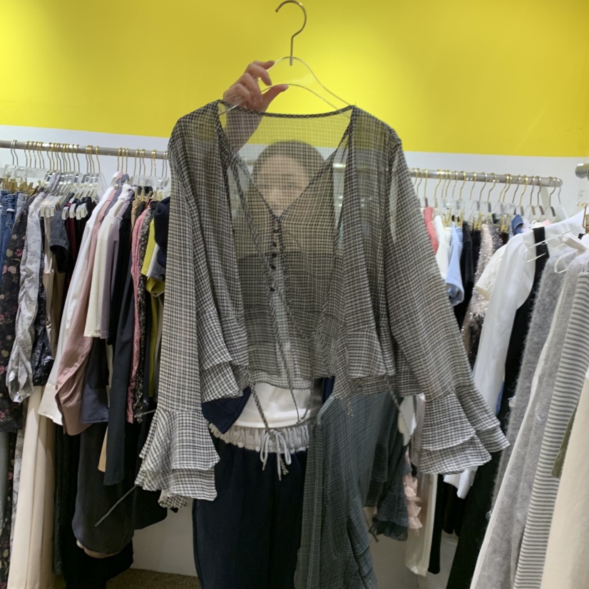 LE MASTERPLACE東大門㊣直郵女裝新品人氣職業25秋冬襯衫蕾絲衫Le masterpiece襯衫/蕾絲衫圖色2