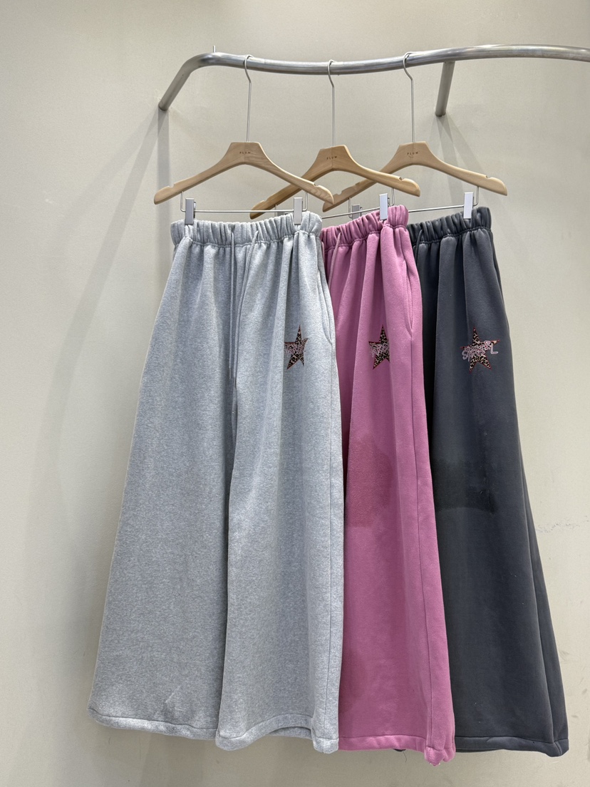 PLUM-q東大門㊣直郵女裝新款25秋冬真品人氣時尚推薦休閑褲PLUM休閑褲