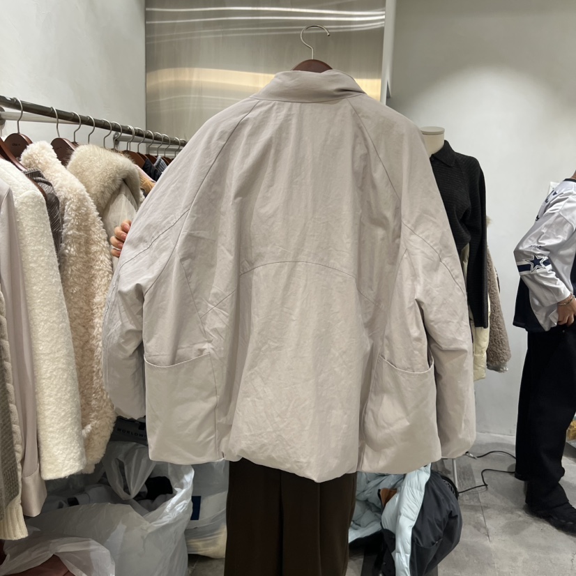 CHAE韓國直郵㊣女裝新款25秋冬熱賣職業時尚真品短款羽絨服CHAE短款羽絨服