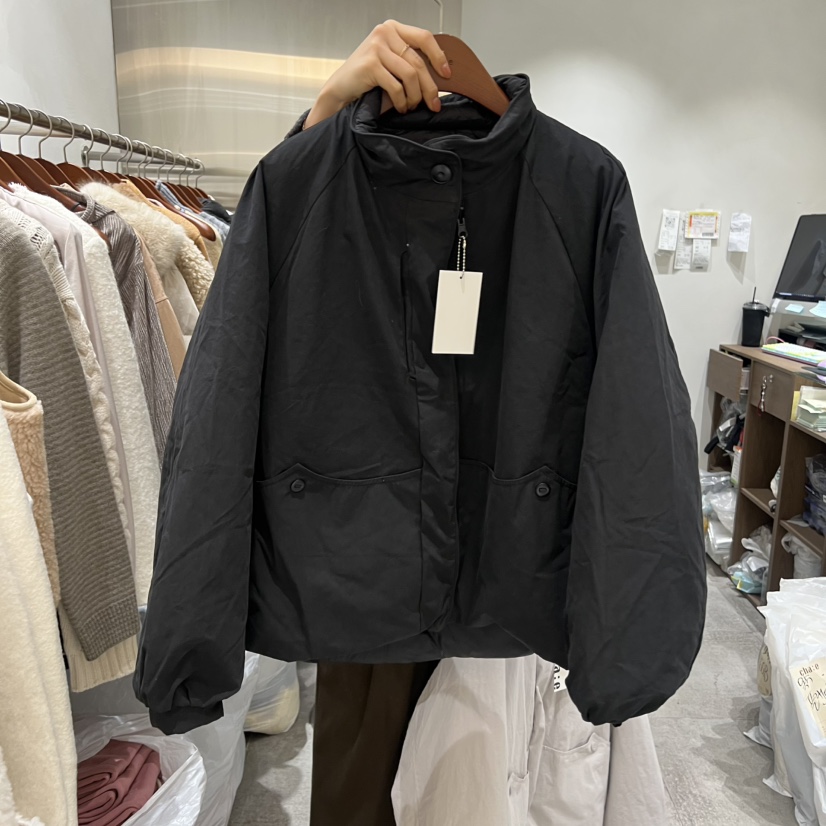 CHAE韓國直郵㊣女裝新款25秋冬熱賣職業時尚真品短款羽絨服CHAE短款羽絨服圖色2