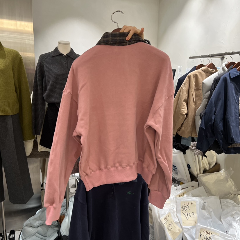 CHAE東大門㊣代購女士新品時尚25秋冬推薦休閑人氣衛衣加絨CHAE衛衣