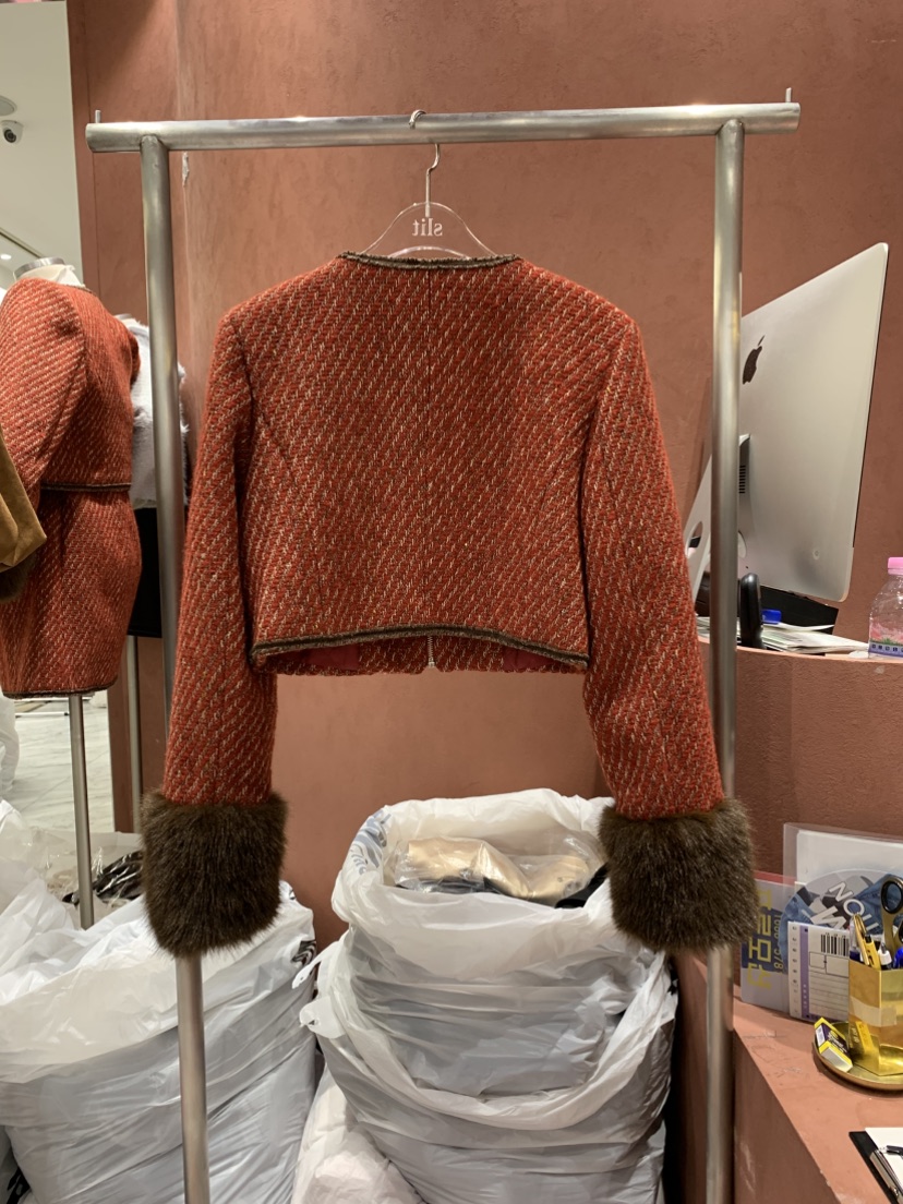 SLIT東大門㊣直郵女士新款熱賣休閑真品人氣時尚25秋冬夾克SLIT夾克