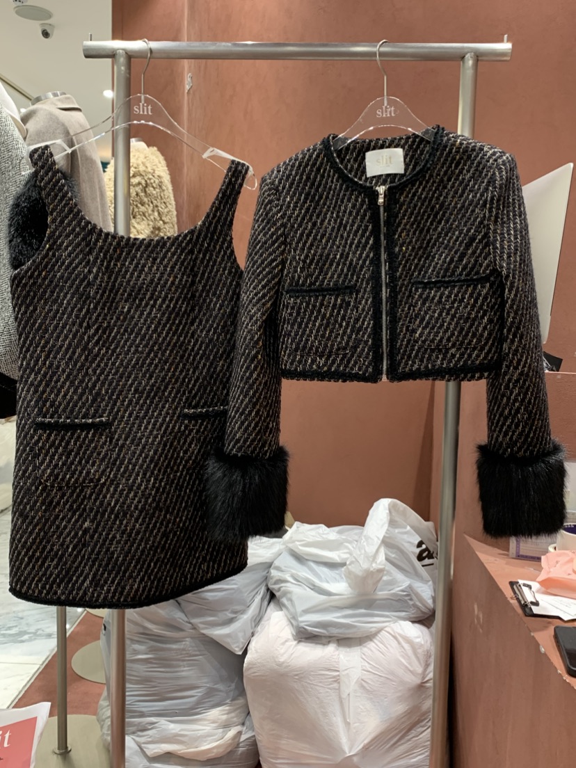 SLIT東大門㊣直郵女士新款熱賣休閑真品人氣時尚25秋冬夾克SLIT夾克