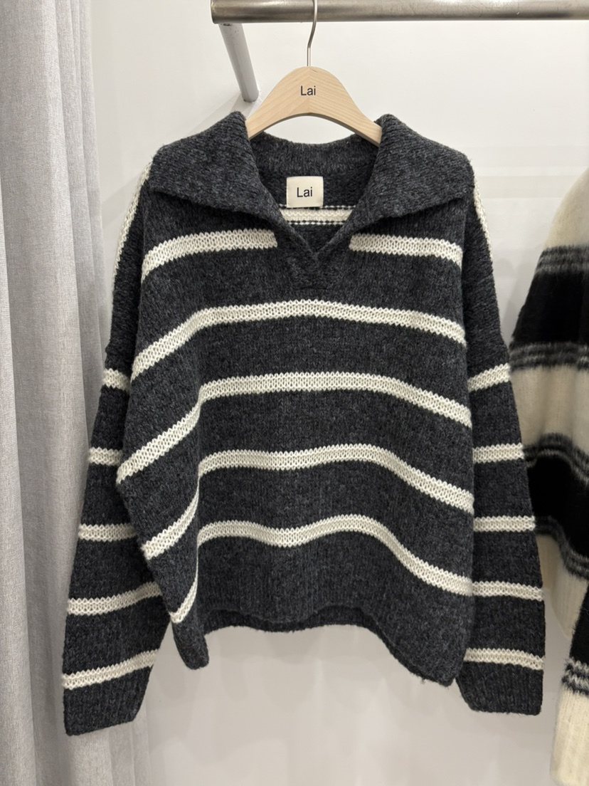 LAI東大門㊣實拍女裝新品時尚真品推薦職業休閑25秋冬熱賣毛衣Lai毛衣圖色1
