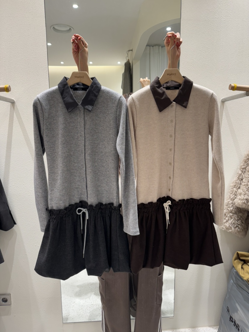 MARKE-P東大門㊣實拍女裝新品時尚人氣推薦熱賣職業連衣裙MARKE-P連衣裙