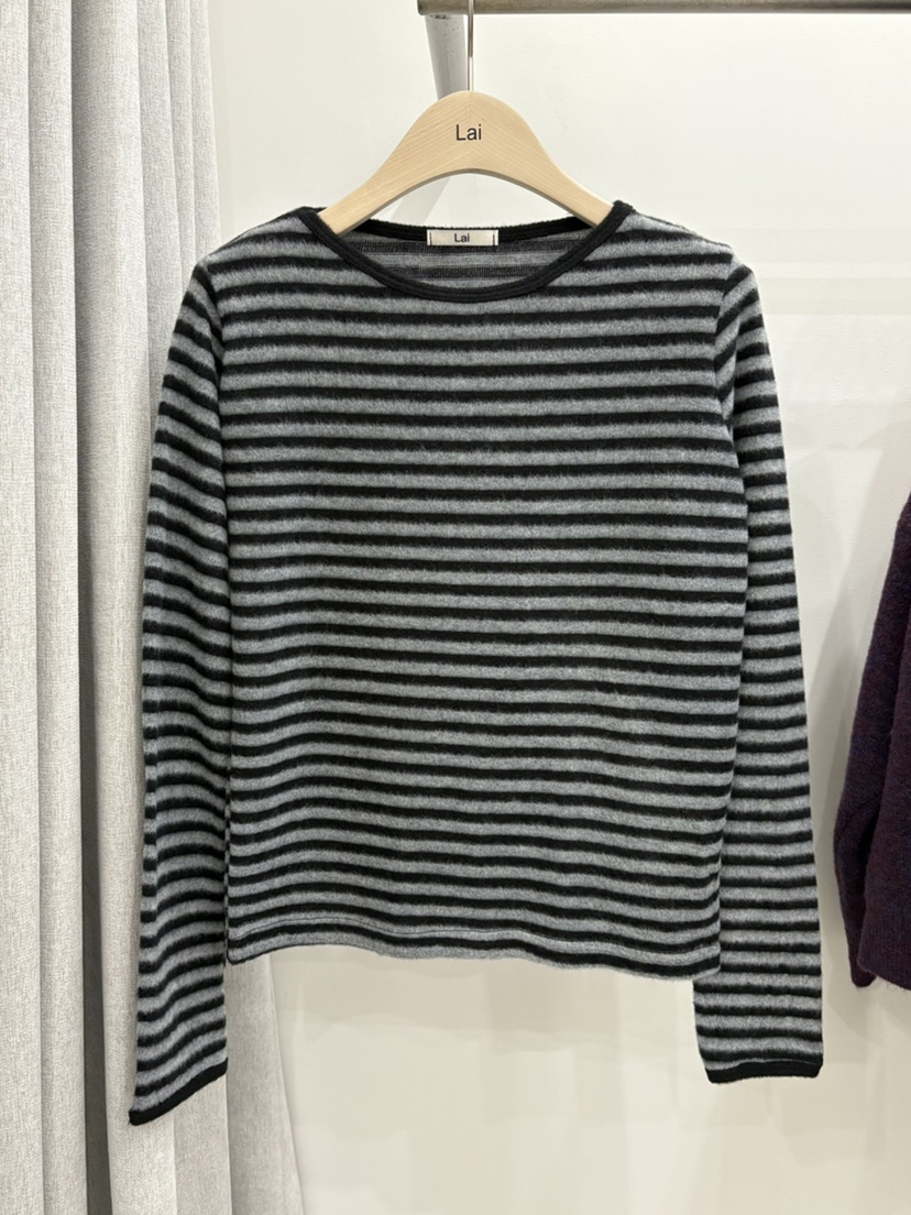 LAI東大門㊣實拍女士新款職業熱賣時尚推薦休閑25秋冬長袖T恤Lai長袖T恤圖色2