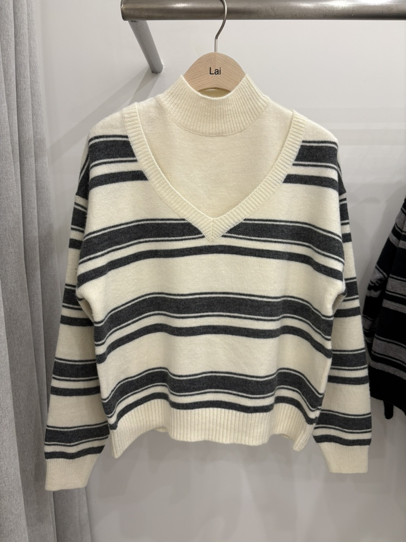 LAI東大門㊣實拍女裝新品推薦真品25秋冬熱賣休閑針織衫套裝Lai針織衫圖色1