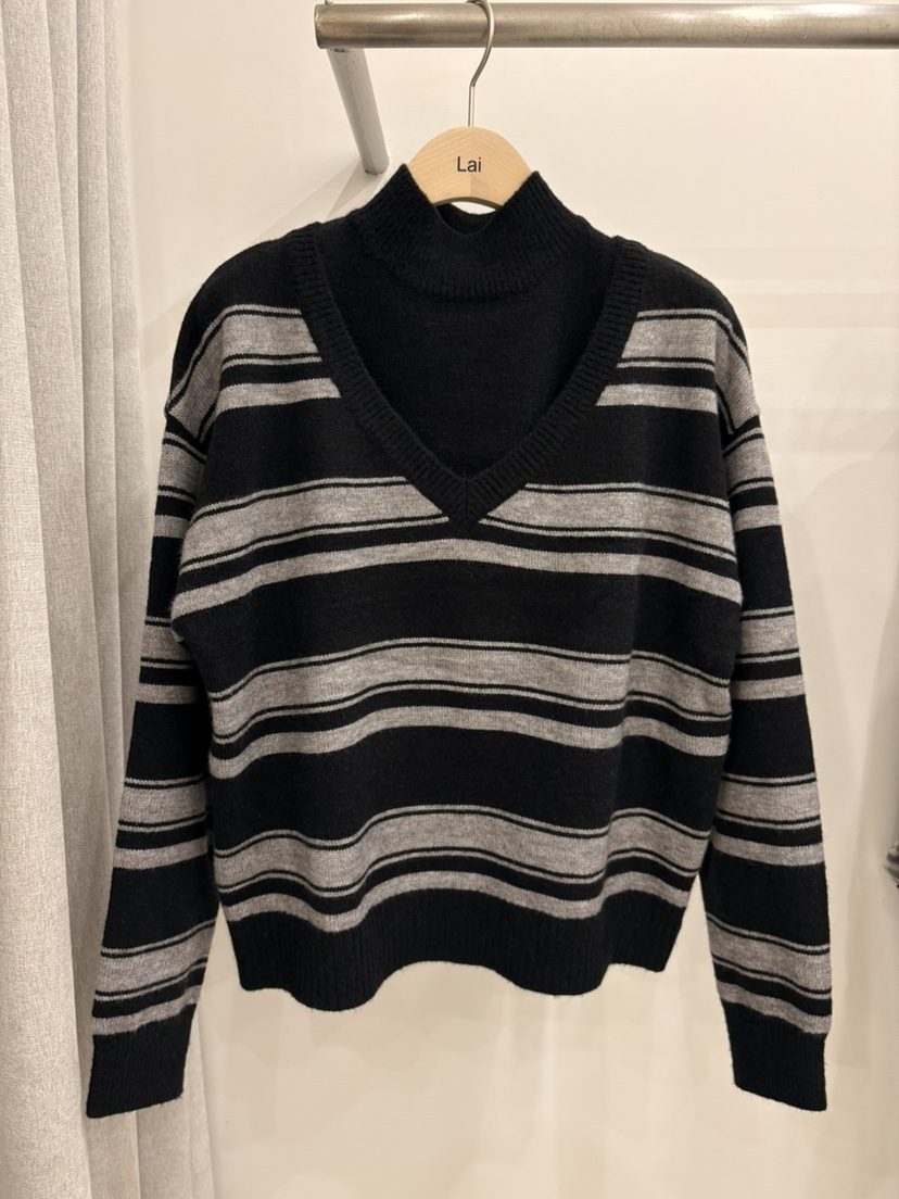 LAI東大門㊣實拍女裝新品推薦真品25秋冬熱賣休閑針織衫套裝Lai針織衫圖色2