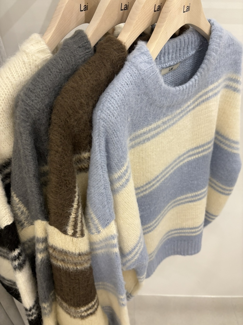 LAI東大門㊣代購女裝新品25秋冬時尚推薦人氣真品職業針織衫Lai針織衫