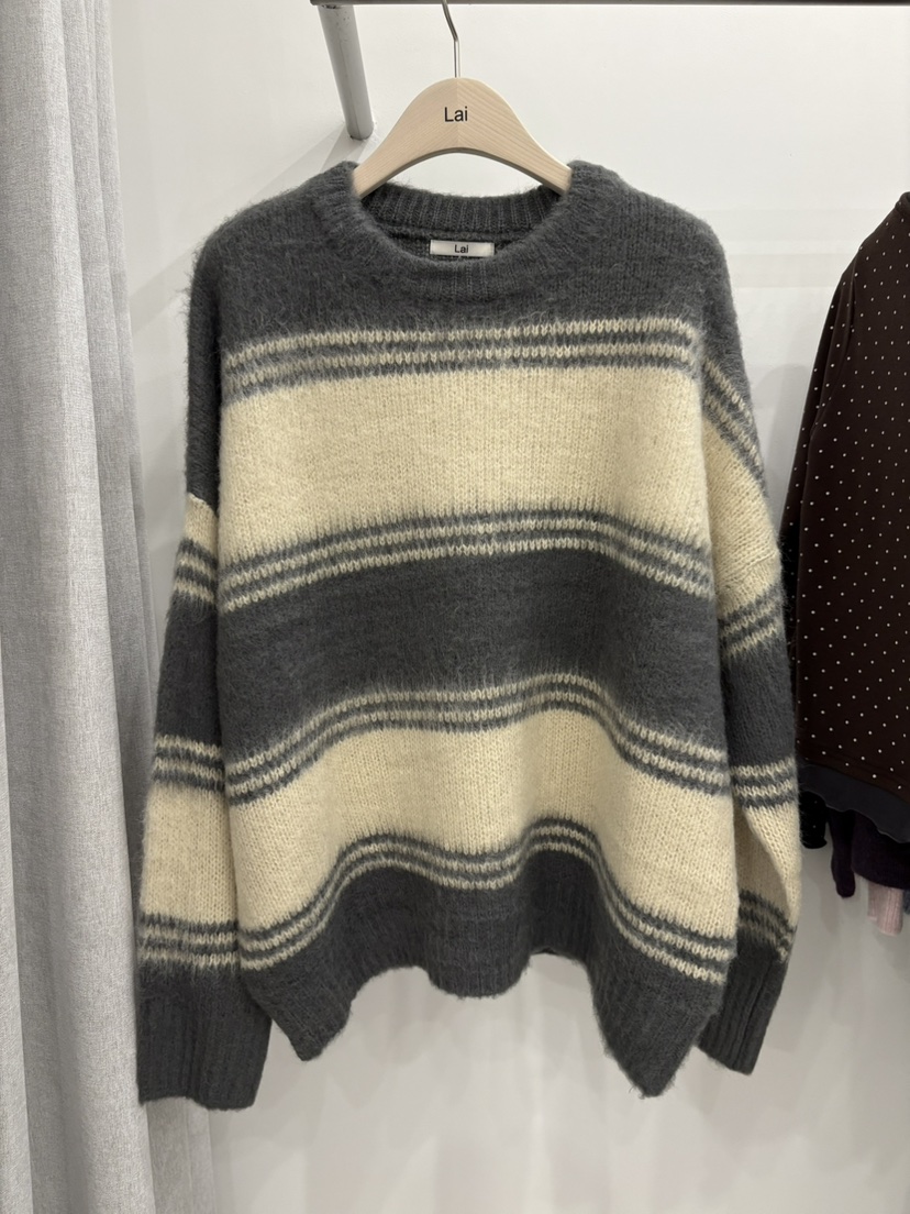 LAI東大門㊣代購女裝新品25秋冬時尚推薦人氣真品職業針織衫Lai針織衫圖色2