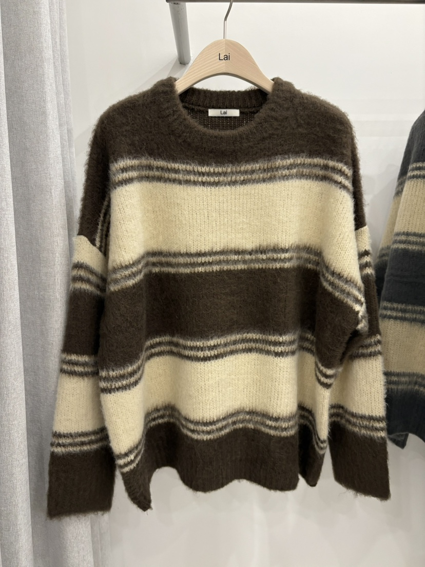 LAI東大門㊣代購女裝新品25秋冬時尚推薦人氣真品職業針織衫Lai針織衫圖色3