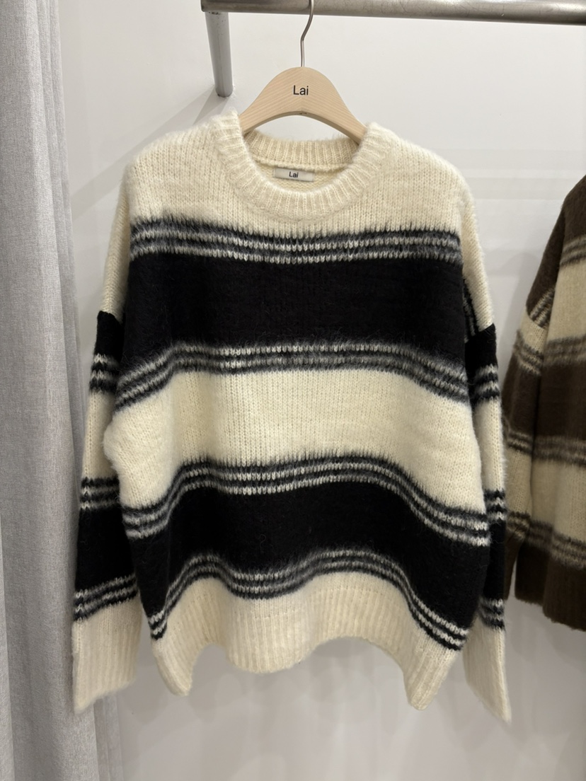 LAI東大門㊣代購女裝新品25秋冬時尚推薦人氣真品職業針織衫Lai針織衫圖色4