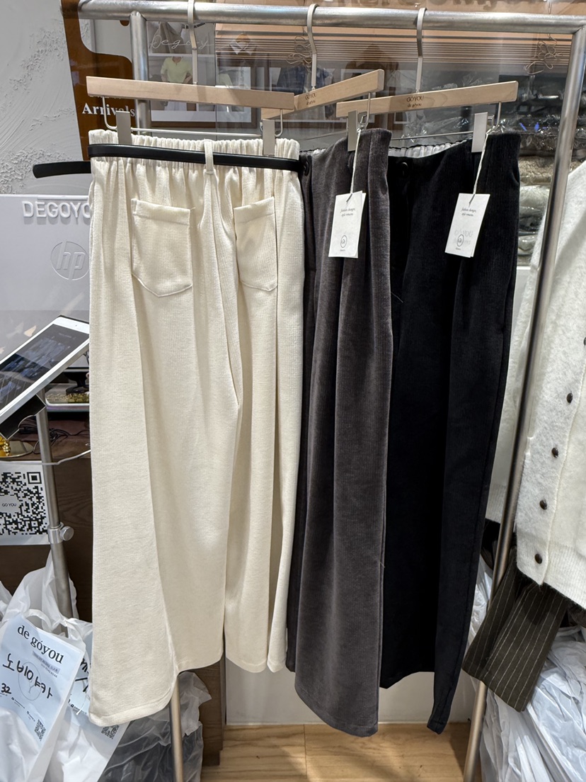 DE GO YOU東大門㊣實拍女裝新品推薦熱賣人氣休閑褲不含腰帶DE GO YOU休閑褲