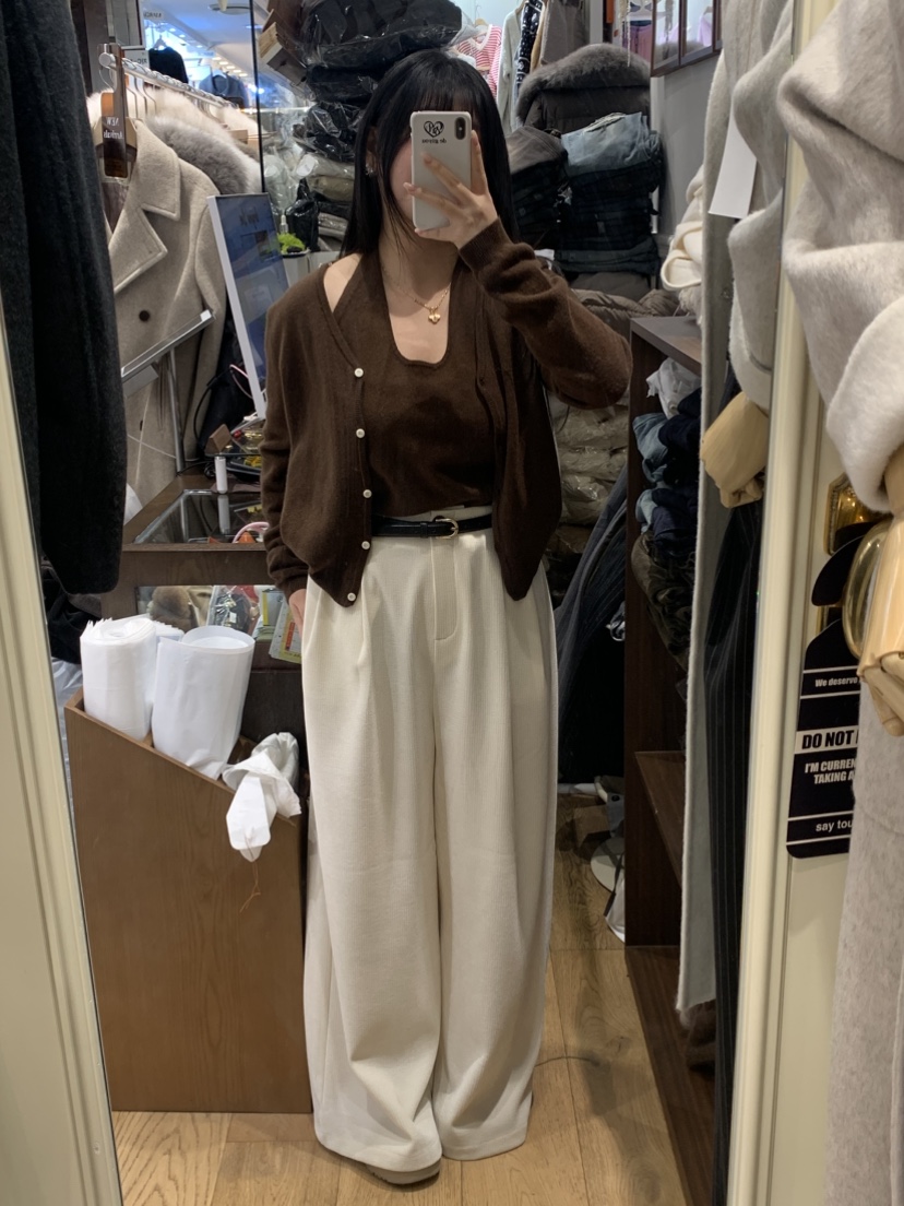 DE GO YOU東大門㊣實拍女裝新品推薦熱賣人氣休閑褲不含腰帶DE GO YOU休閑褲