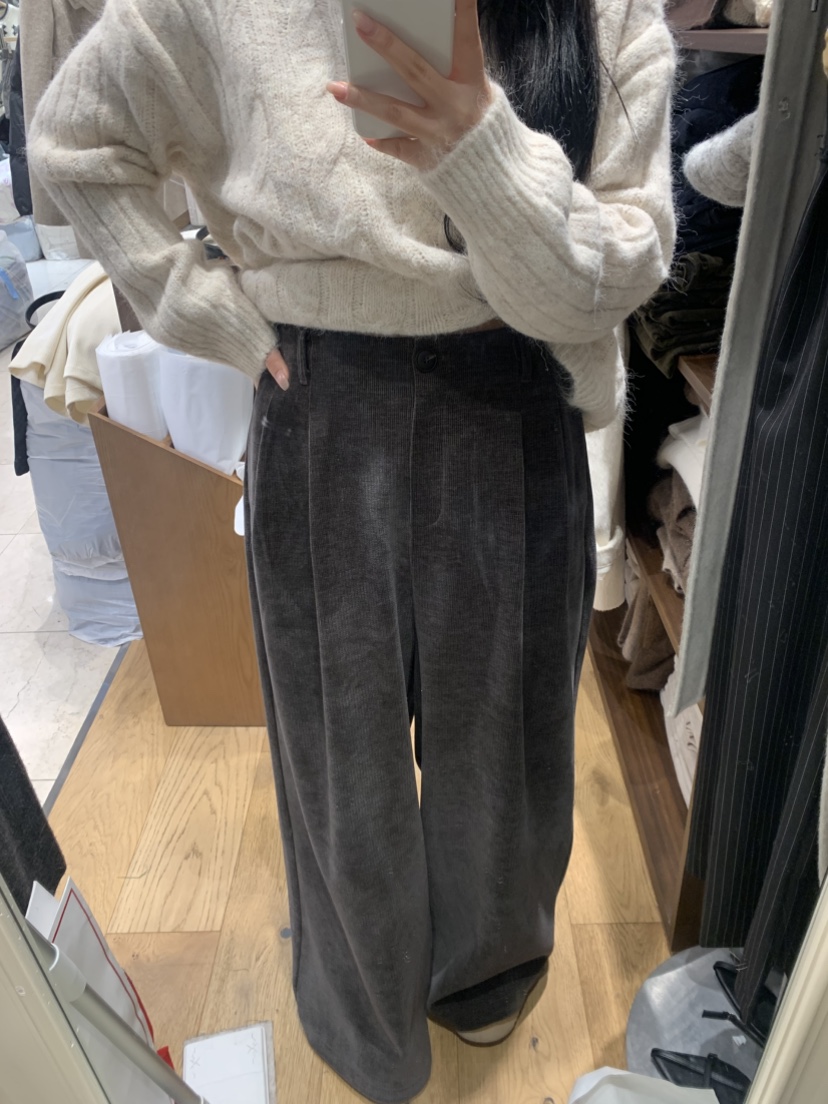 DE GO YOU東大門㊣實拍女裝新品推薦熱賣人氣休閑褲不含腰帶DE GO YOU休閑褲