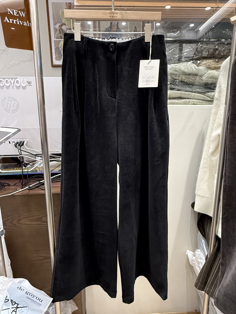 DE GO YOU東大門㊣實拍女裝新品推薦熱賣人氣休閑褲不含腰帶DE GO YOU休閑褲圖色2