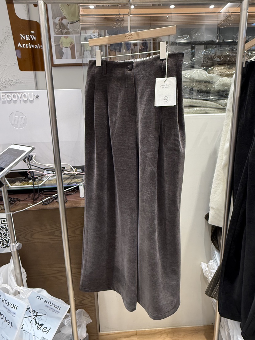 DE GO YOU東大門㊣實拍女裝新品推薦熱賣人氣休閑褲不含腰帶DE GO YOU休閑褲圖色3