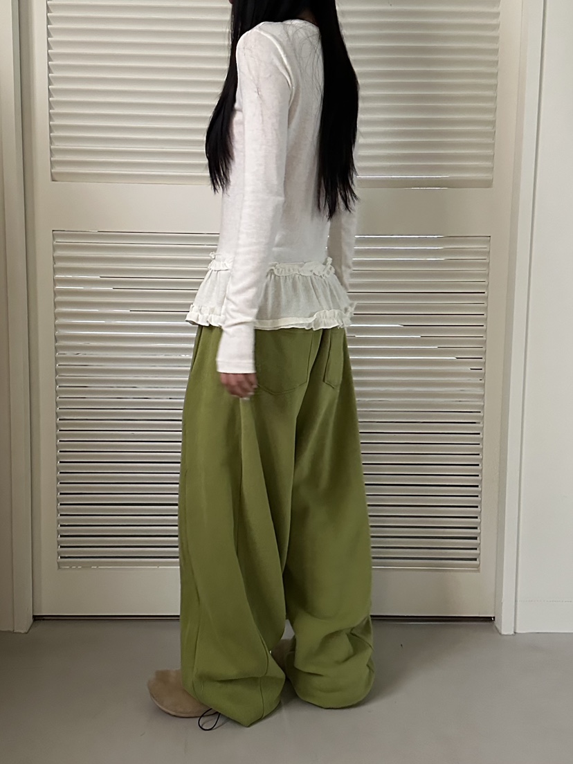 I MFACT韓國直郵㊣女裝新款熱賣推薦25秋冬真品人氣休閑褲I MFACT休閑褲