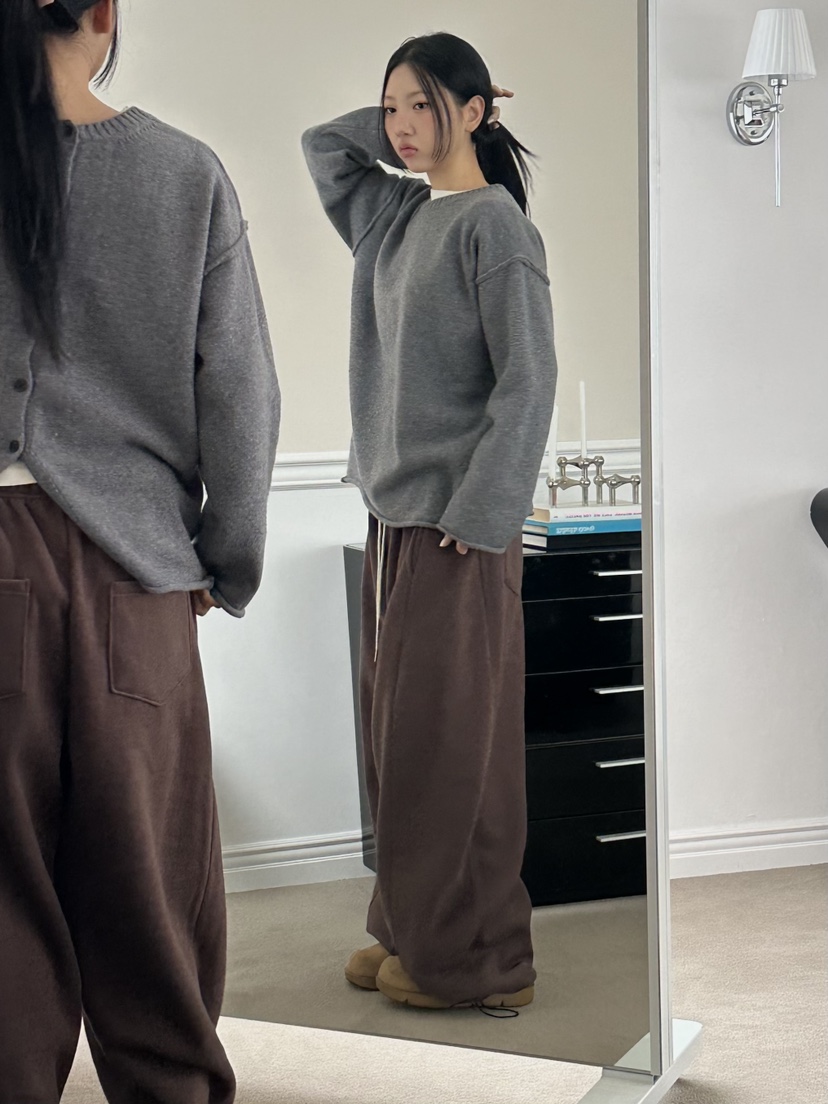 I MFACT韓國直郵㊣女裝新款熱賣推薦25秋冬真品人氣休閑褲I MFACT休閑褲