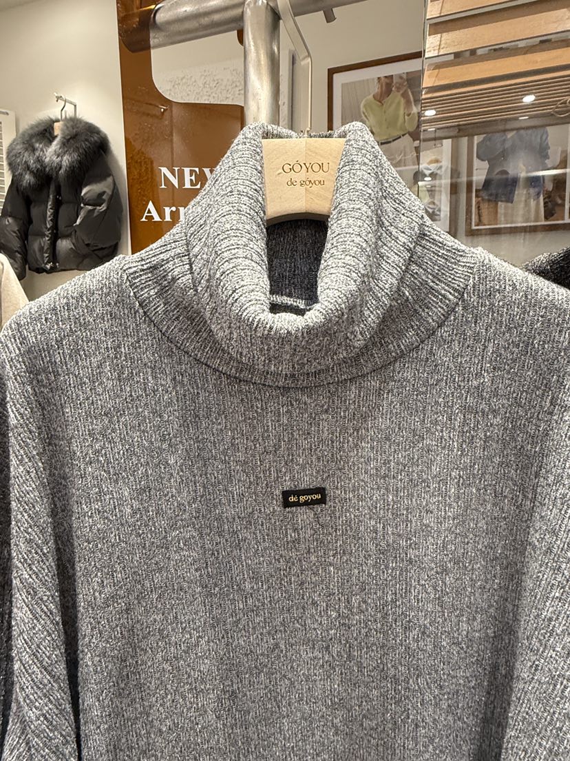 DE GO YOU東大門㊣實拍女裝新款休閑時尚推薦真品連衣裙抓絨DE GO YOU連衣裙