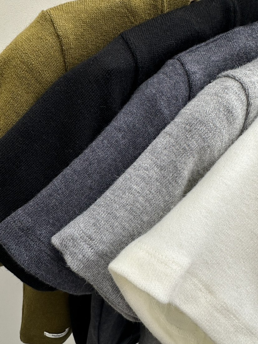 I MFACT韓國直郵㊣女士新款職業時尚真品休閑25秋冬T恤羊毛棉I MFACTT恤