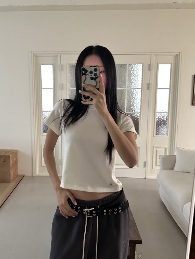 I MFACT韓國直郵㊣女士新款職業時尚真品休閑25秋冬T恤羊毛棉I MFACTT恤