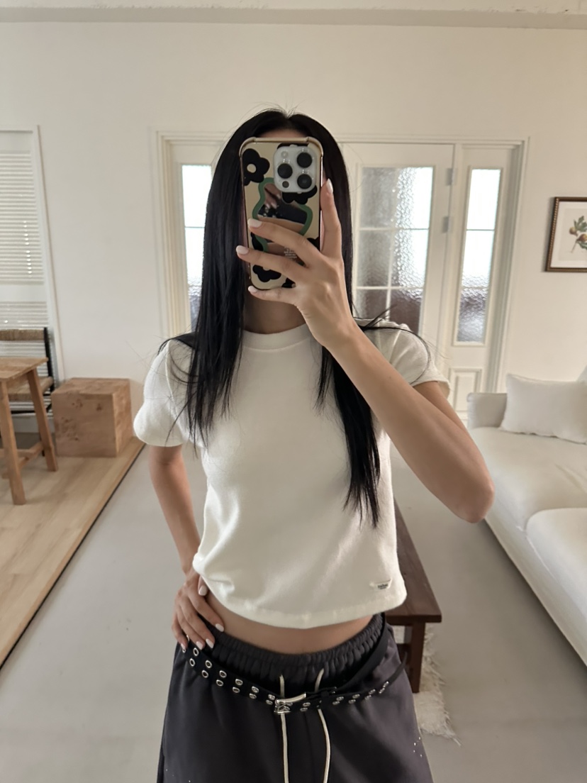 I MFACT韓國直郵㊣女士新款職業時尚真品休閑25秋冬T恤羊毛棉I MFACTT恤