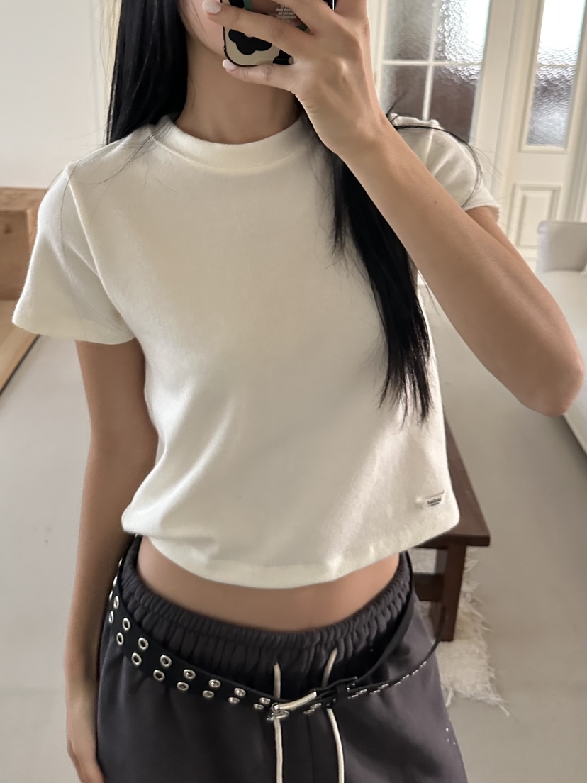 I MFACT韓國直郵㊣女士新款職業時尚真品休閑25秋冬T恤羊毛棉I MFACTT恤圖色4