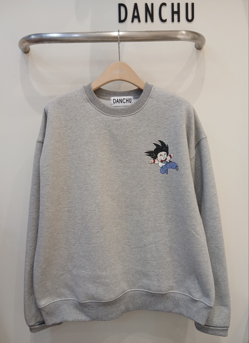 DANCHU東大門㊣實拍女士新款時尚休閑人氣職業衛衣羊毛衫加絨DANCHU衛衣圖色1